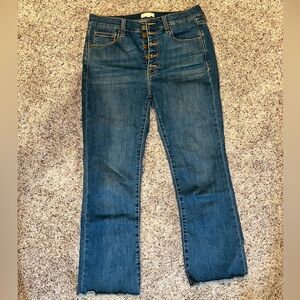 Women's Blue Jean Capris
